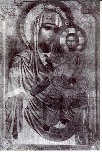 Чудотворная Иверская икона Божией Матери из Вольского женского монастыря. 