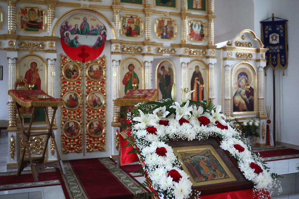 Чин Великого освящения храма в честь Владимирской иконы Божией Матери