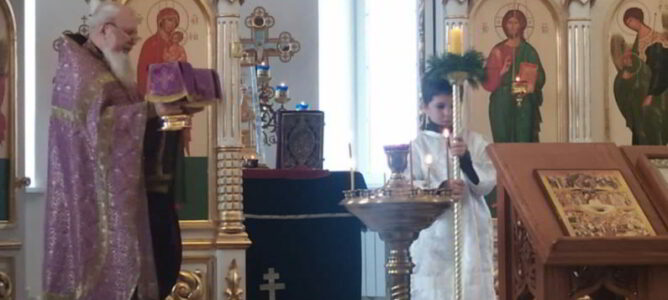 Воскресная служба. Неделя Торжества Православия
