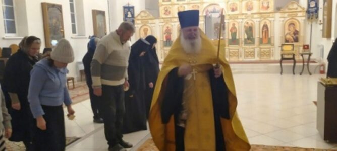 Воскресная служба от 13 февраля 2022 года